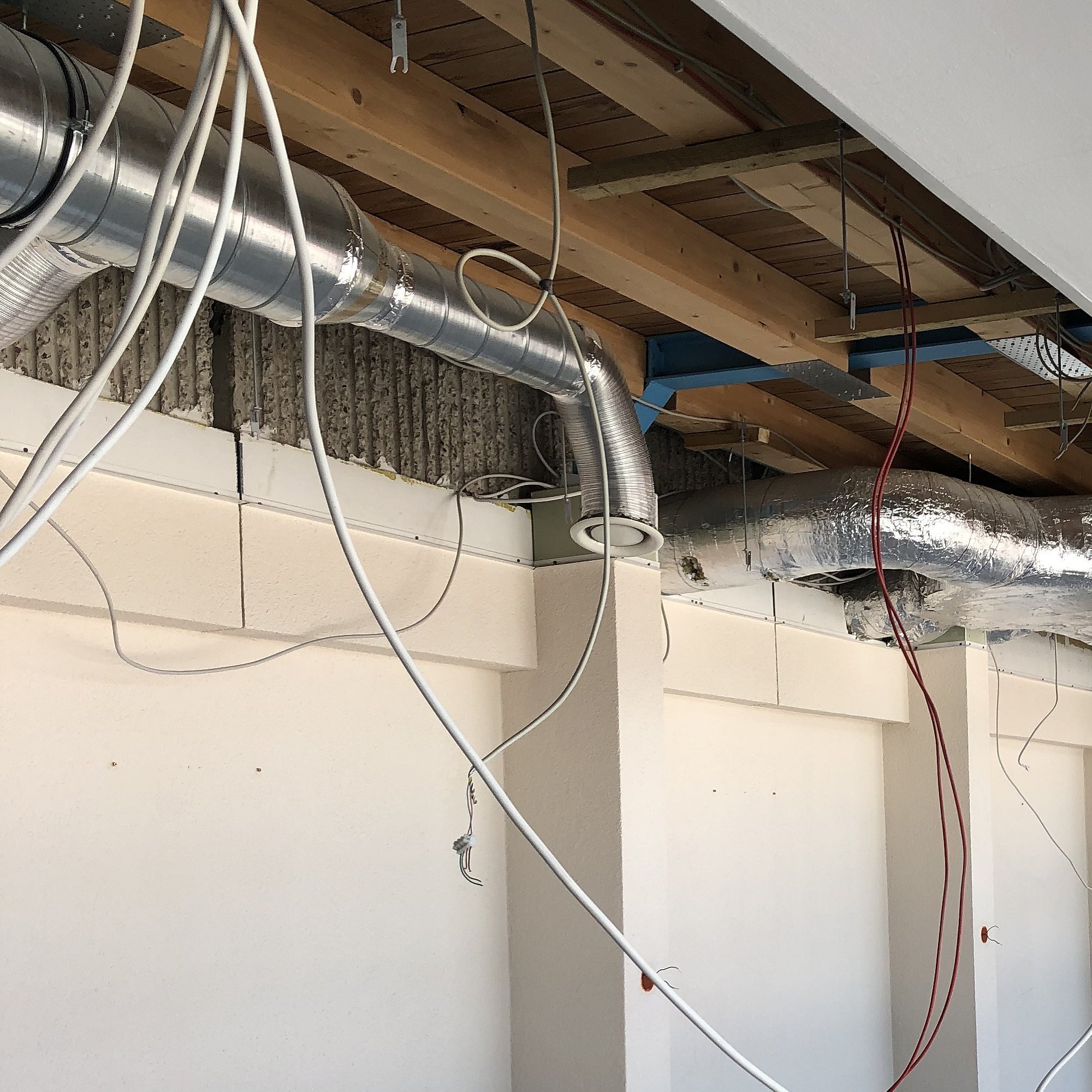 Abriss Sauna Ruhebereich