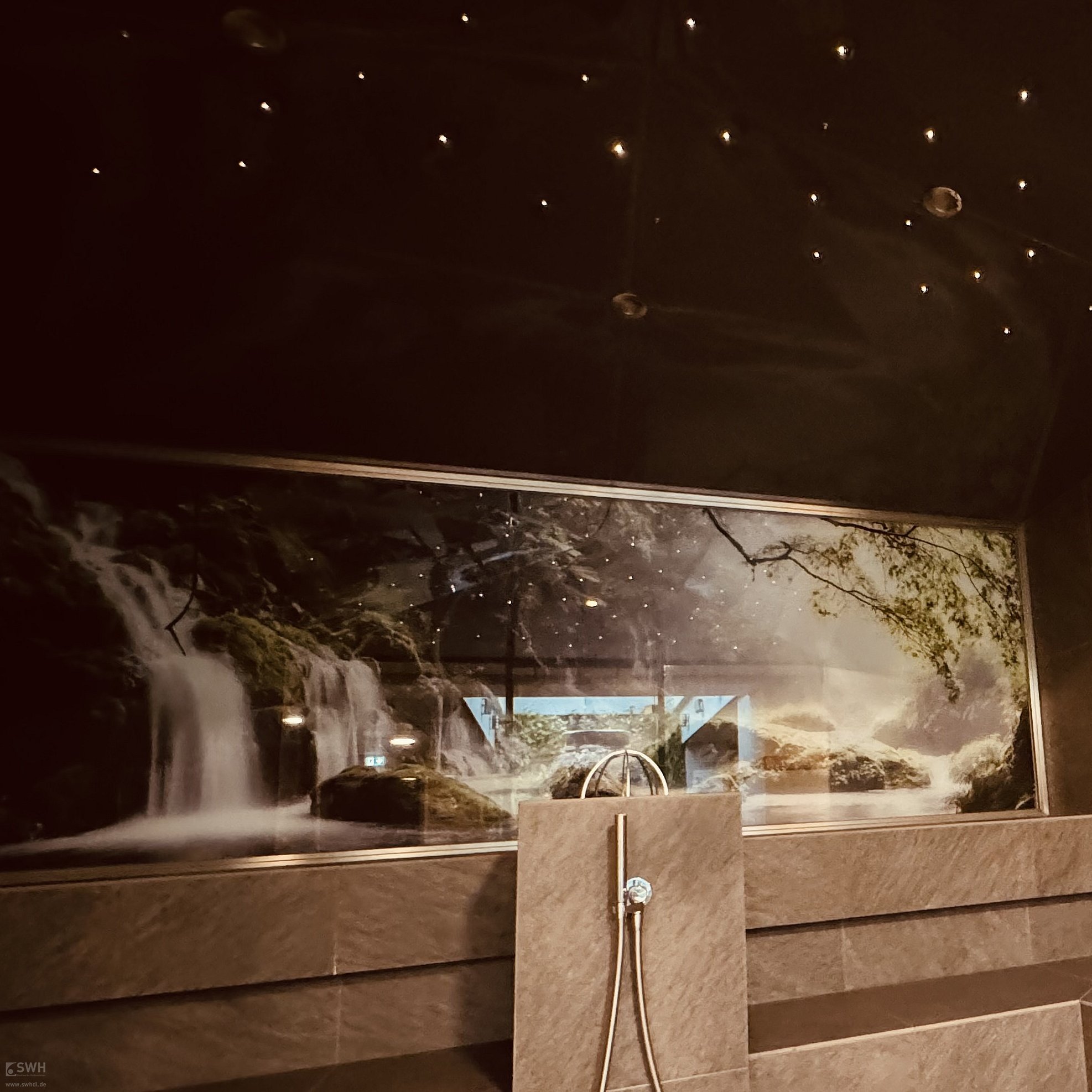 Dampfsauna im Rolli-Bad