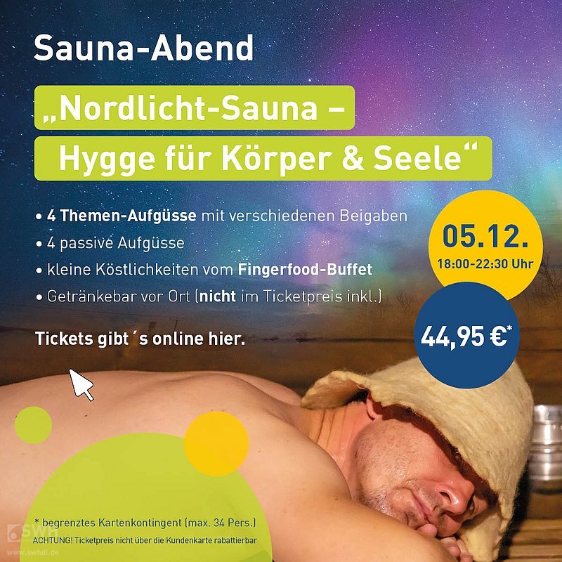 Mann liegt in der Sauna