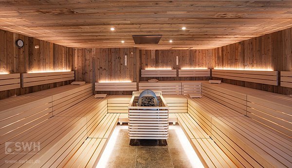 Finnische Sauna im Rolli-Bad