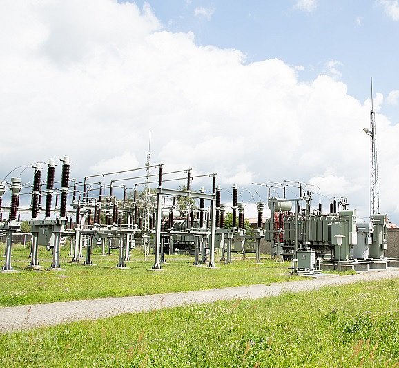 Netz-Station Strom